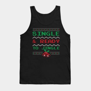 Single And Ready To Jingle Tank Top